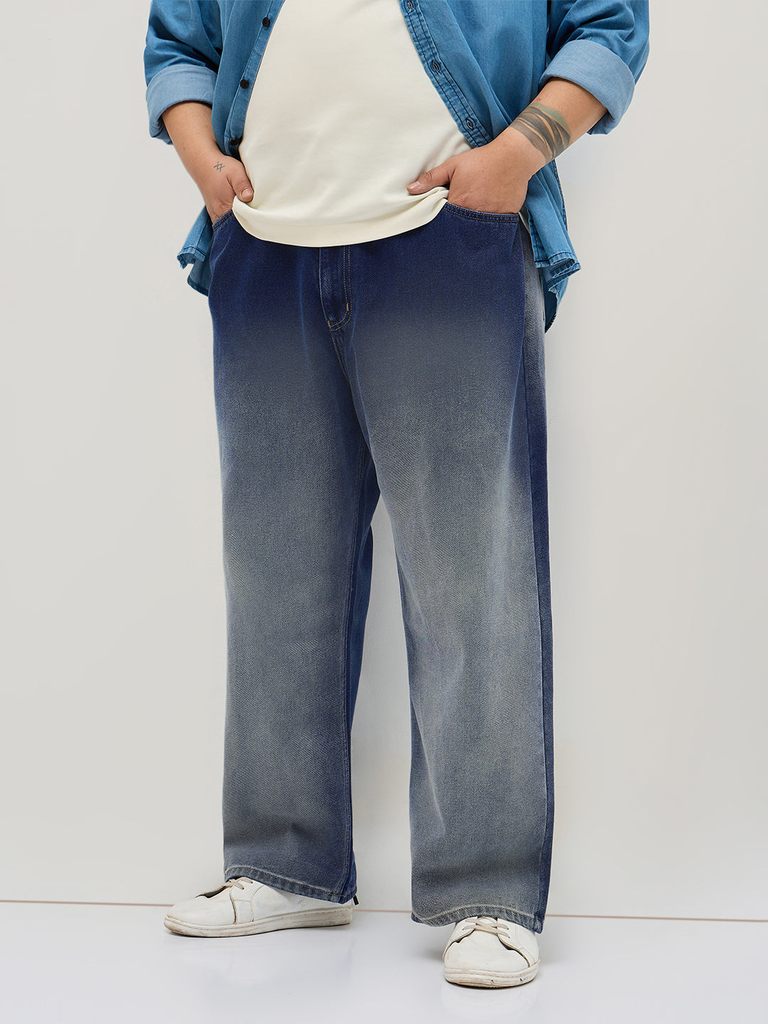 🌟 URBON CLOTH Streetwear Loose Fit Denim Jeans