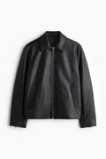 Men’s Black Foxy Leather Jacket – Urbon Street Style