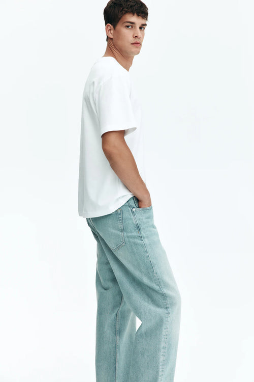 Classic Loose Fit Cotton T-Shirt – White